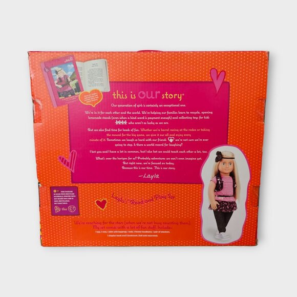 Our Generation Layla Read & Play Set - Picture 4 of 15